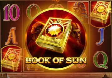 Слот Book Of Sun в казино Ирвин
